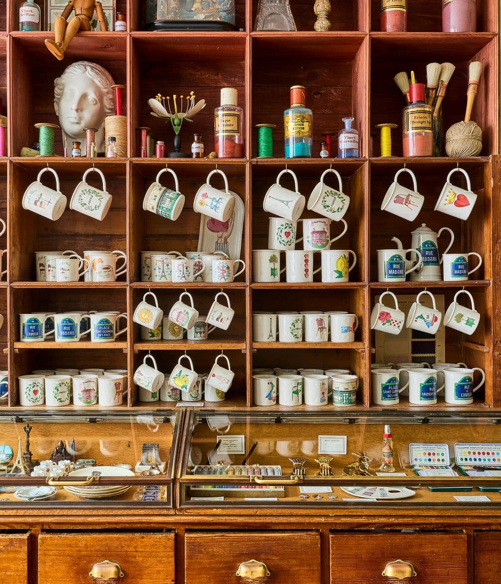 Cabinet of curiosities at Marin Montagut
