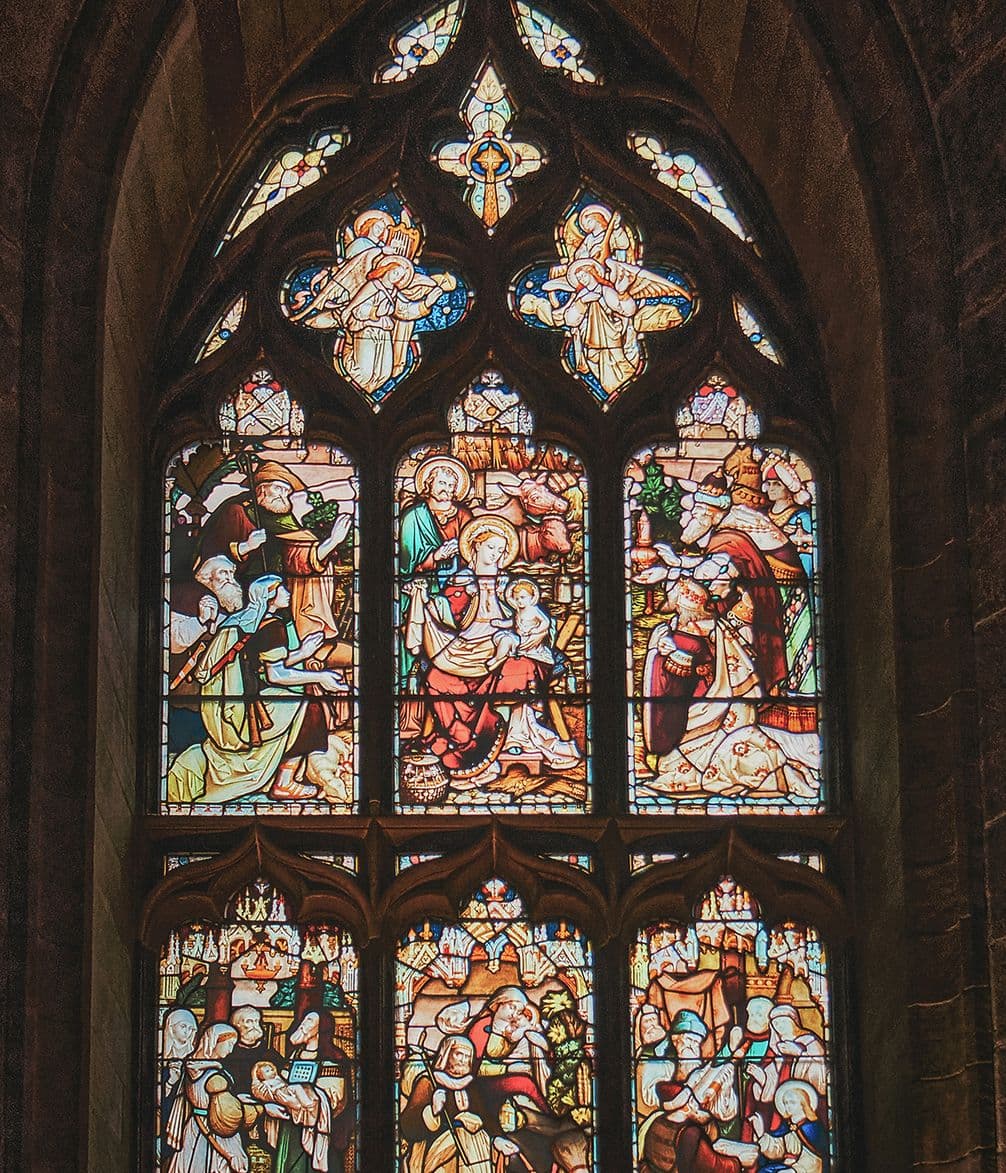 St Giles' Cathedral stained glass window