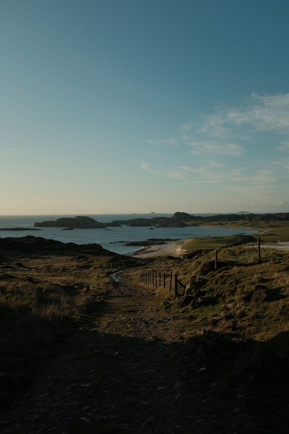 Finding peace on Iona after pitching up the tent, as the day tourists empty back out to neighbouring Mull_Liz Seabrook_14