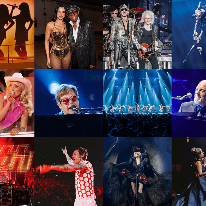 The most photographed artists at Madison Square Garden