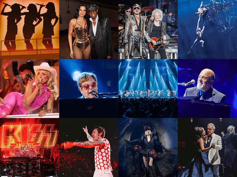 The most photographed artists at Madison Square Garden