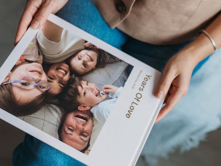 Personalised mother's day photo book