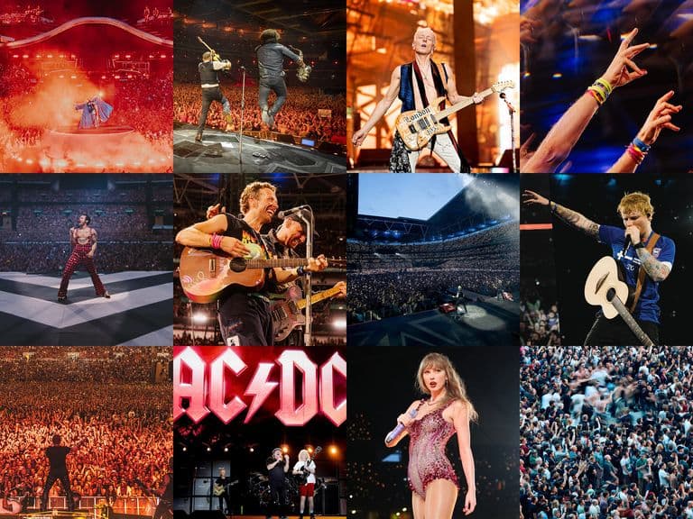 Wembley Stadium’s most photographed artists