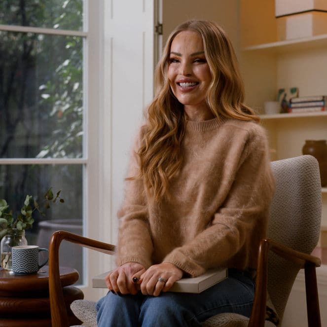 Writer, activist, television presenter and model Katie Piper being interviewed about her year by Popsa