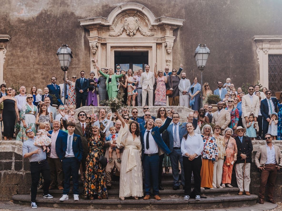 The one traditional wedding photo I realised I needed