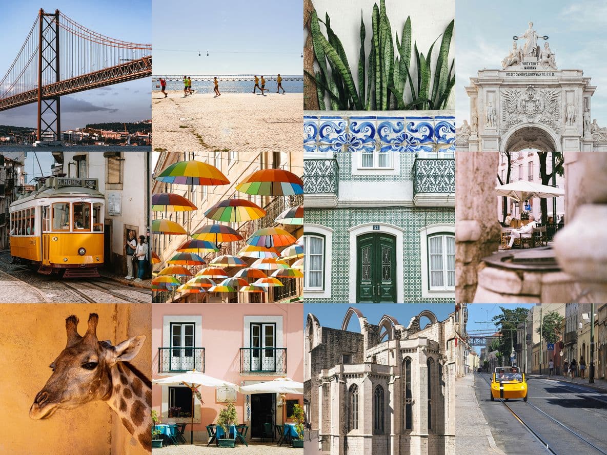 The most photographed spots in Lisbon
