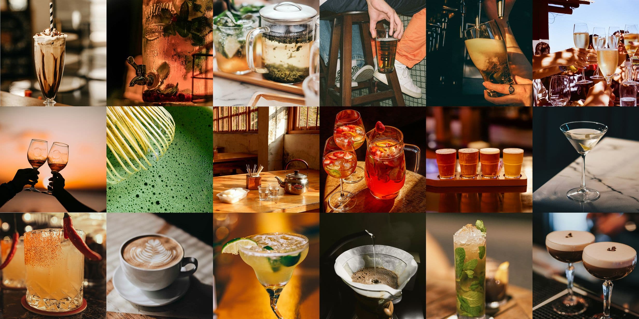 The most photographed drinks in Europe