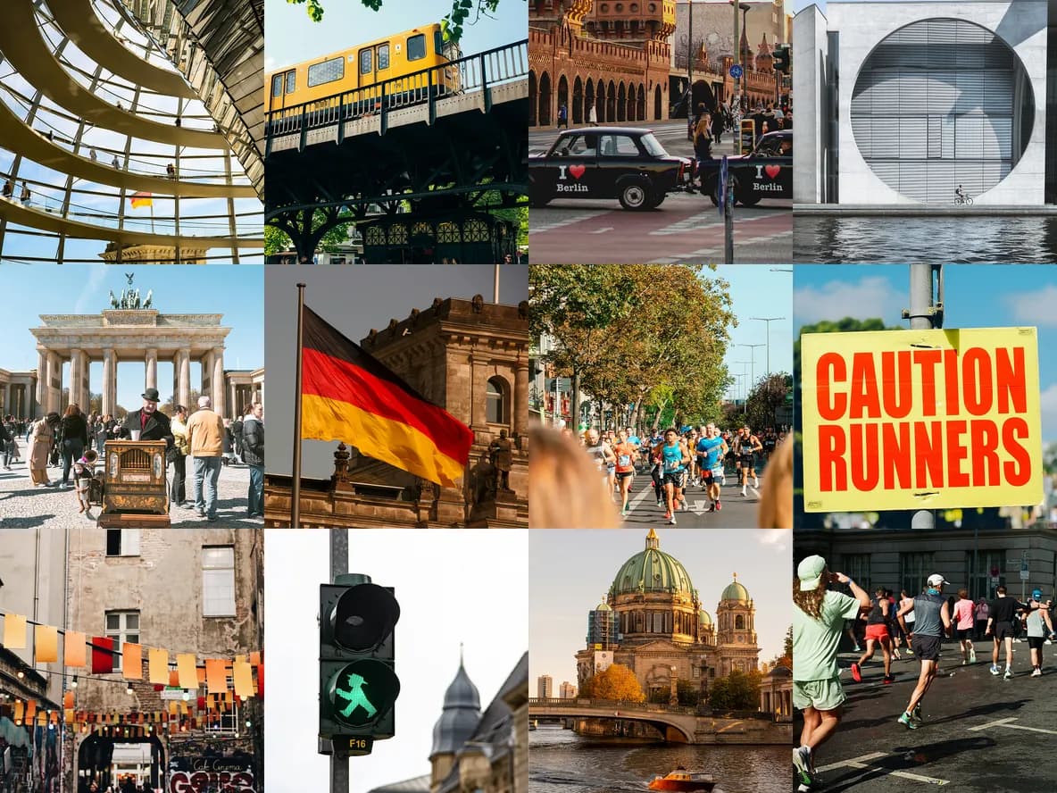 Where to go for the best photos at the Berlin Marathon 2026