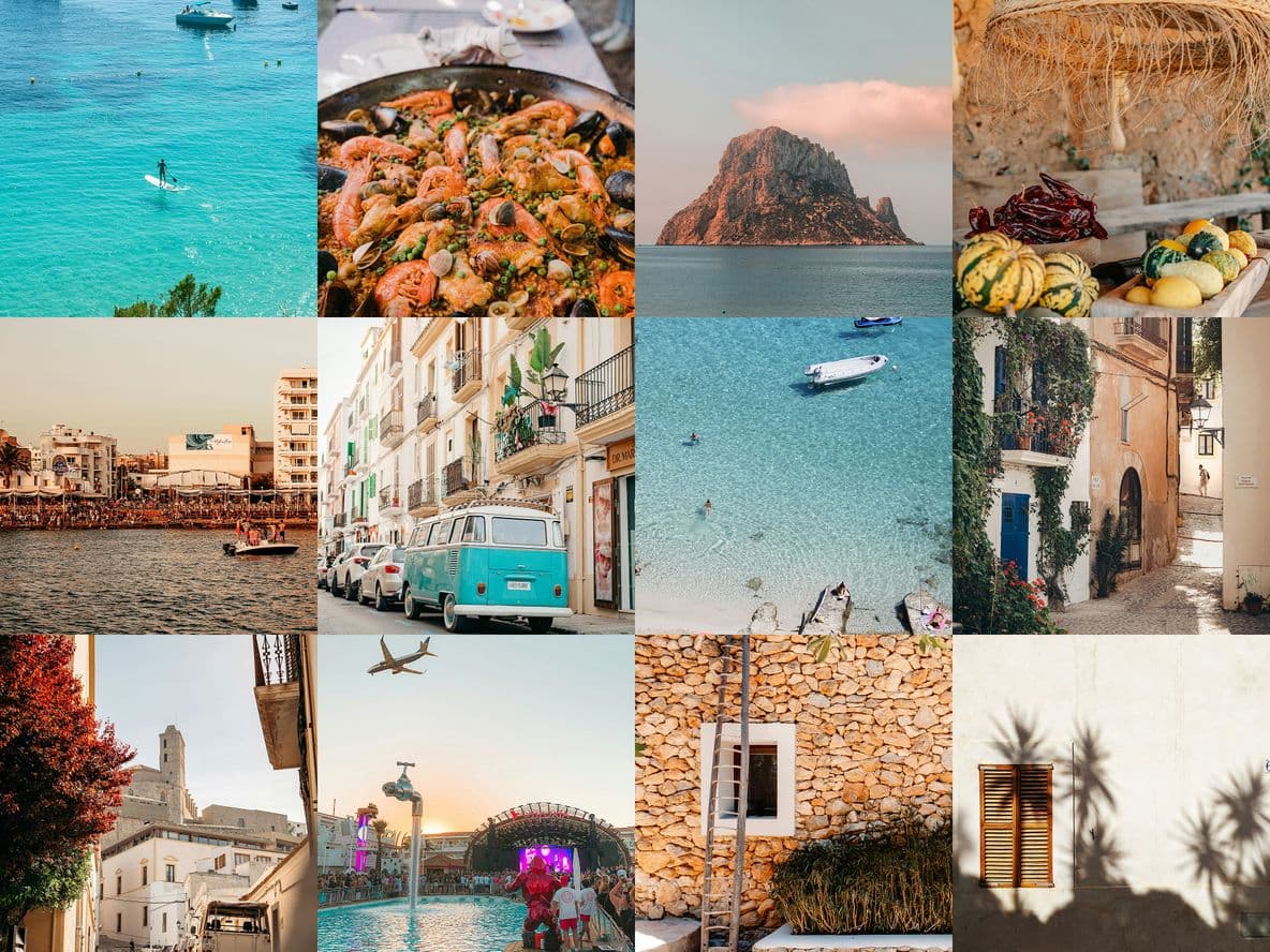 The most photographed spots in Ibiza
