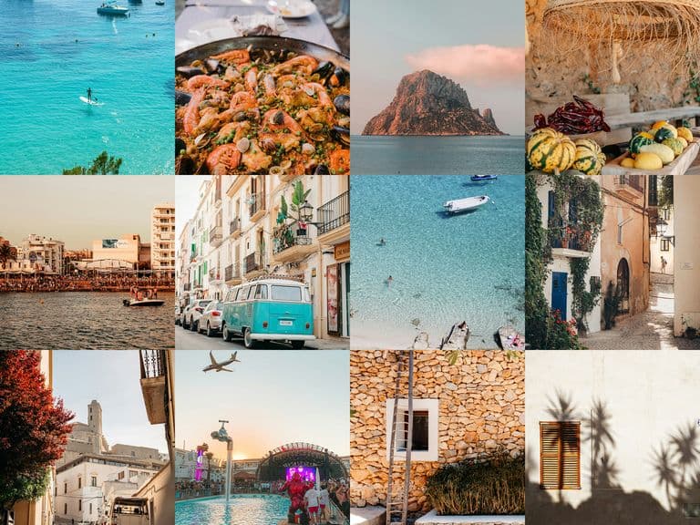 The most photographed spots in Ibiza