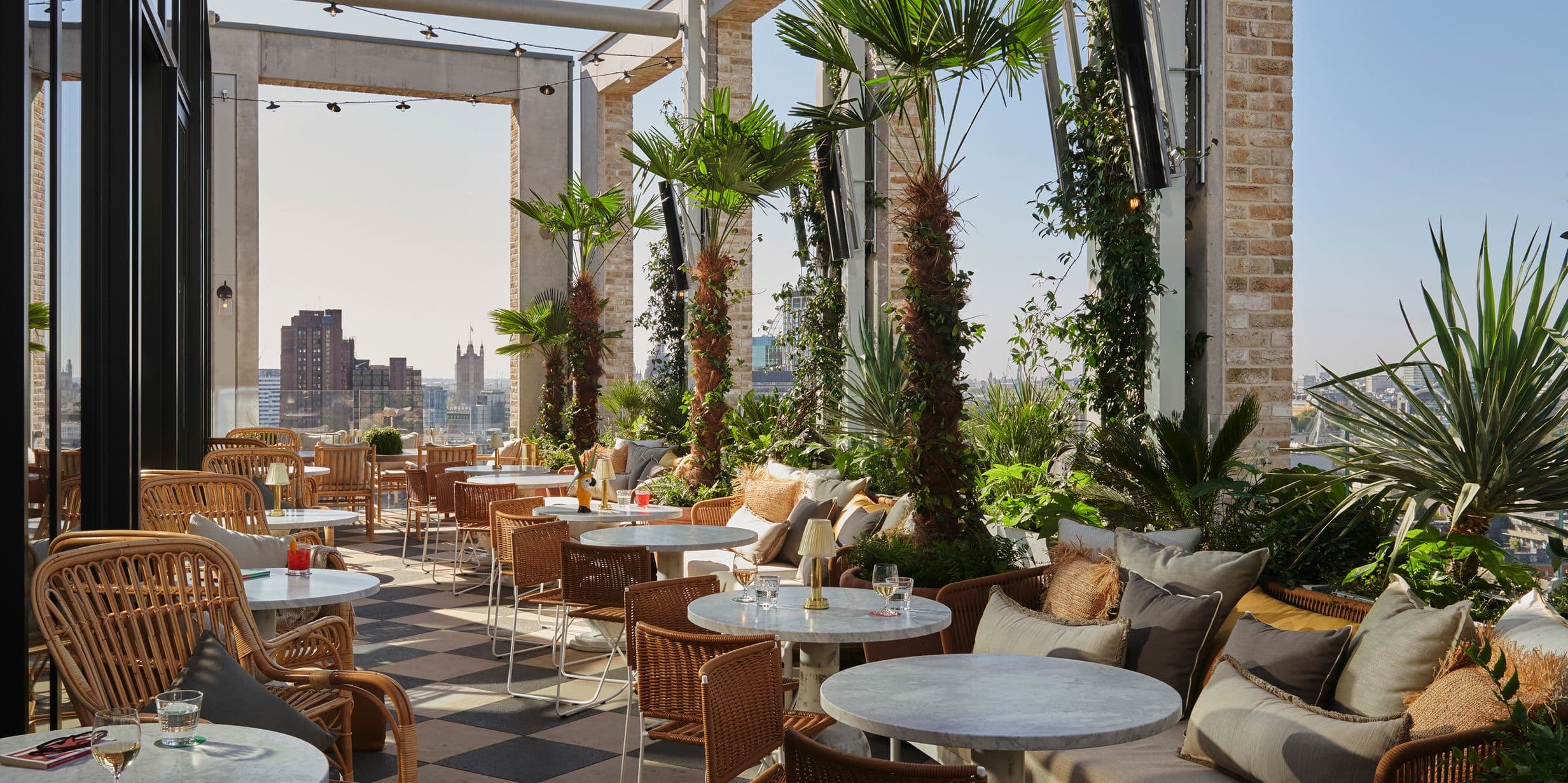 Where to get the best rooftop restaurant shots in London