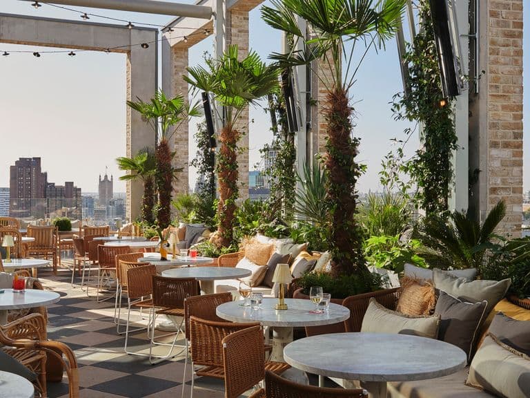 Where to get the best rooftop restaurant shots in London