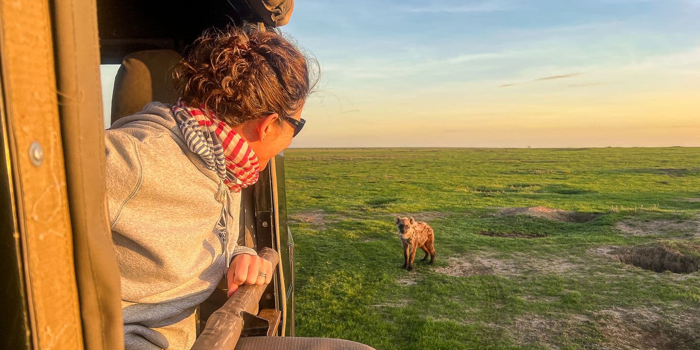 Travel photographer Bella Falk on safari in Laikipia, Kenya