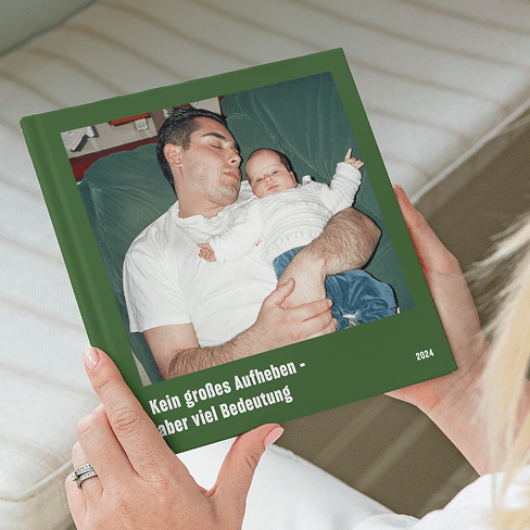 Quadratische Hardcover-Fotobücher