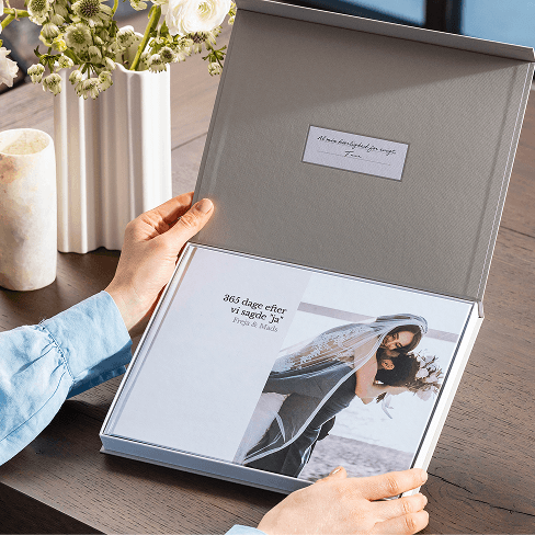 Hardcover Photo Book with gift box