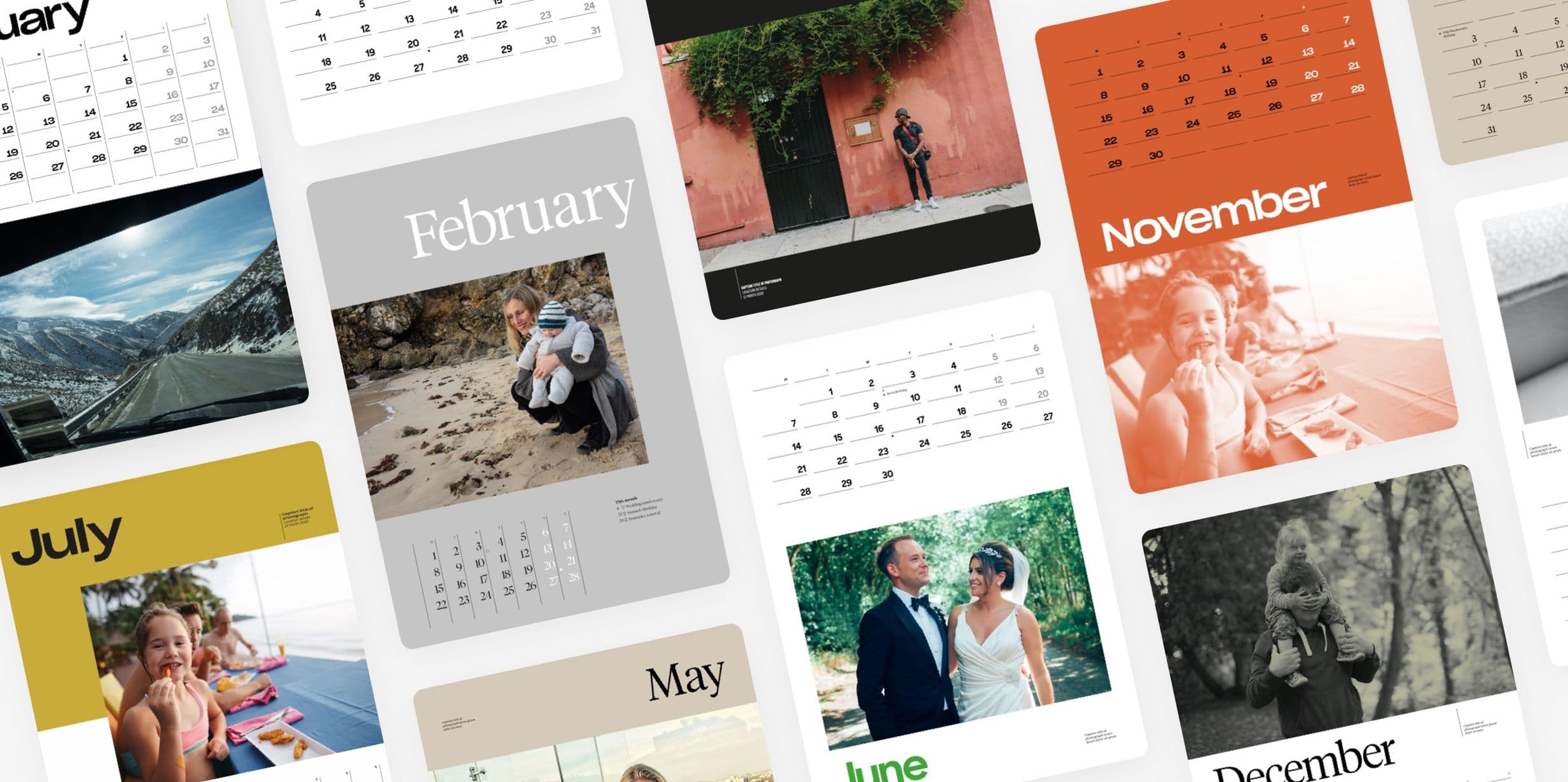 Add public holidays from around the world to your Popsa Photo Calendar