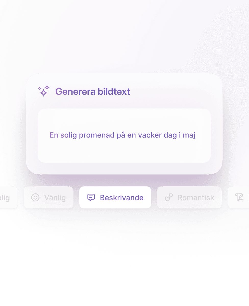 Skriv den perfekta bildtexten