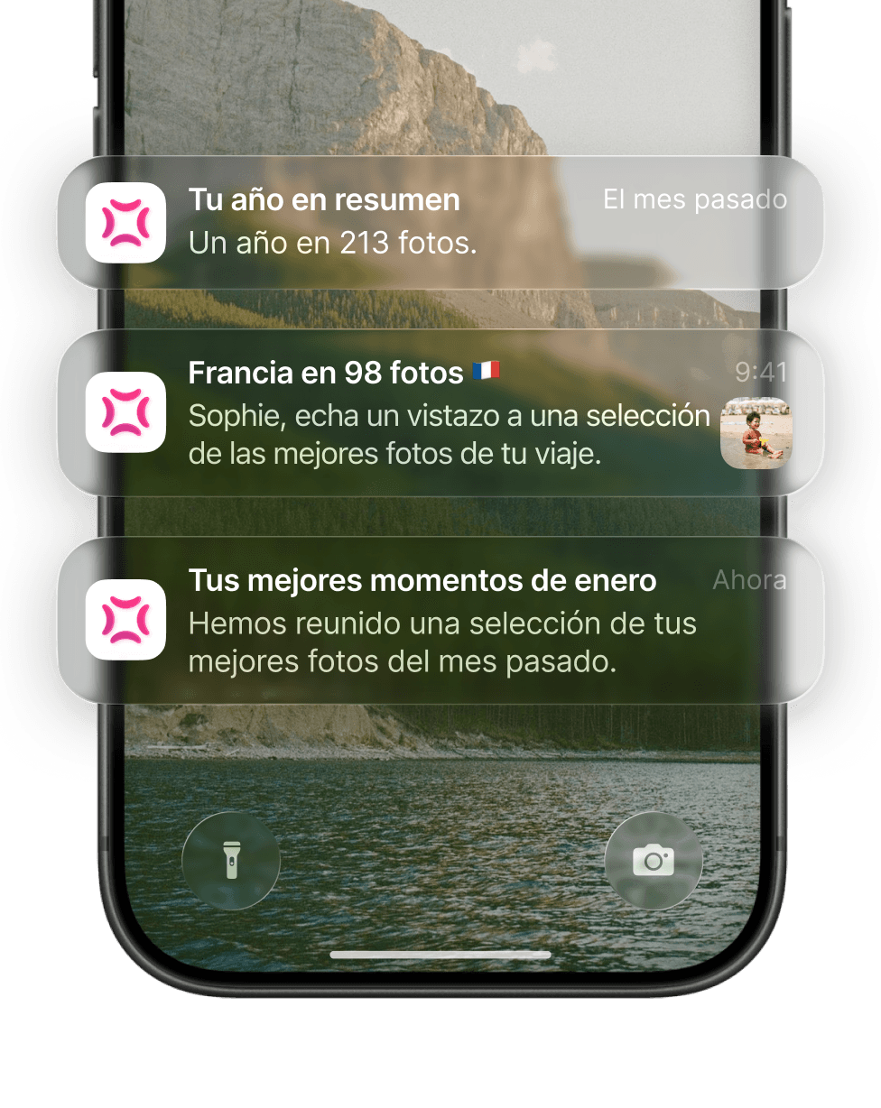 Descubre nuevos recuerdos en cuanto estén listos