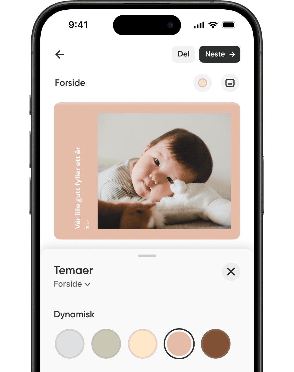 Temaer som følger bildene