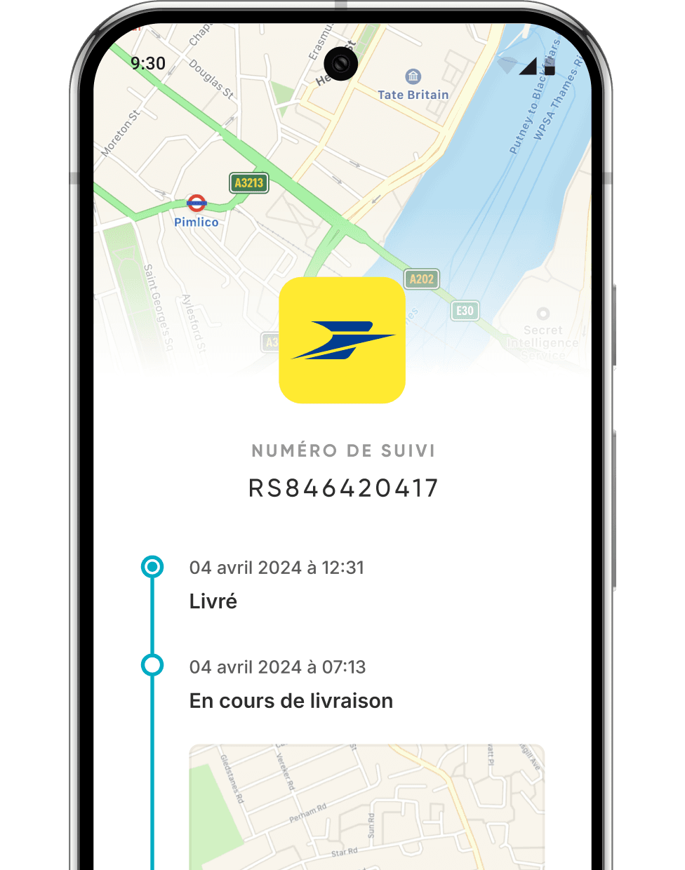 Suivi des commandes