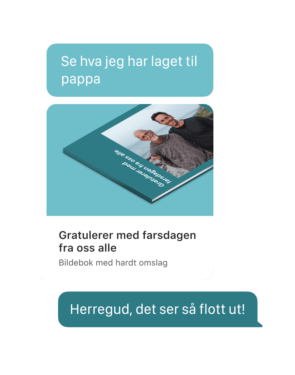 Del kreasjonen din