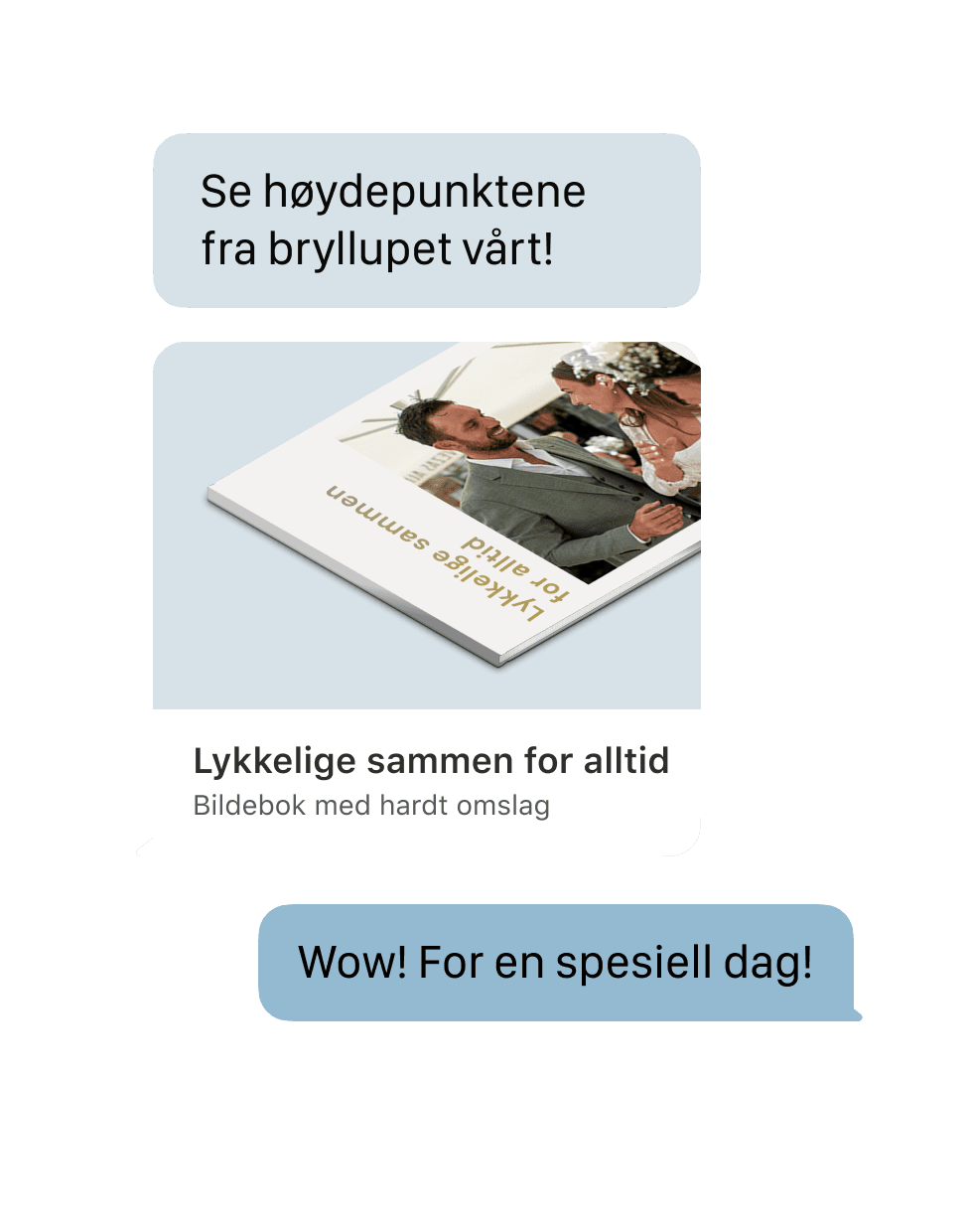Bryllupet ditt, delt på uanstrengt måte
