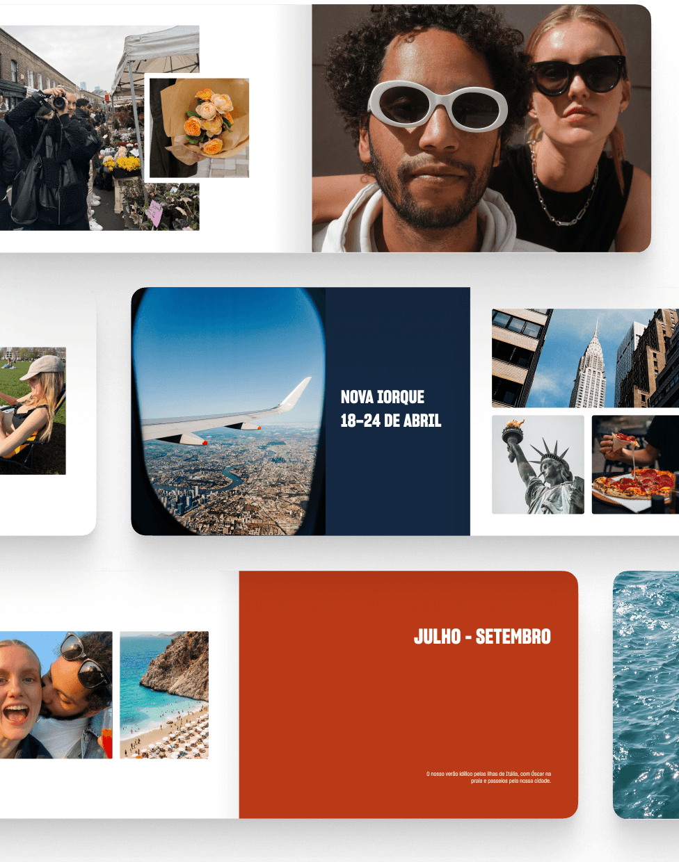 Obtenha layouts profissionais instantaneamente