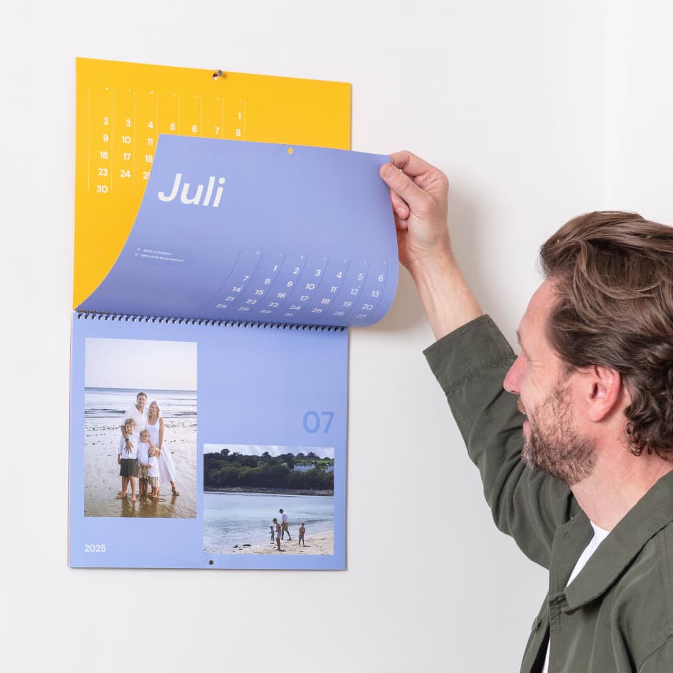 Kalender i liggende format