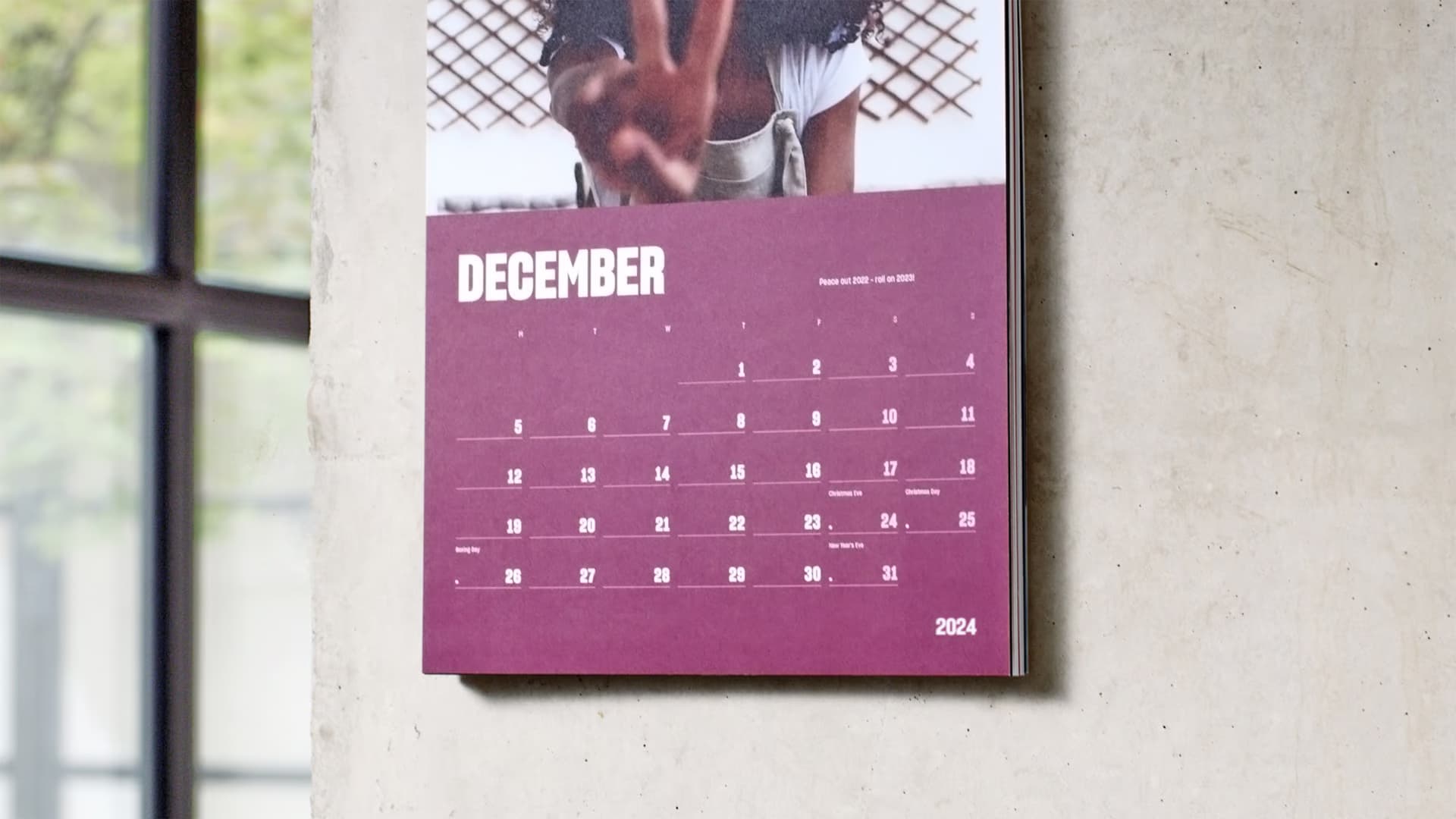 Stående kalender