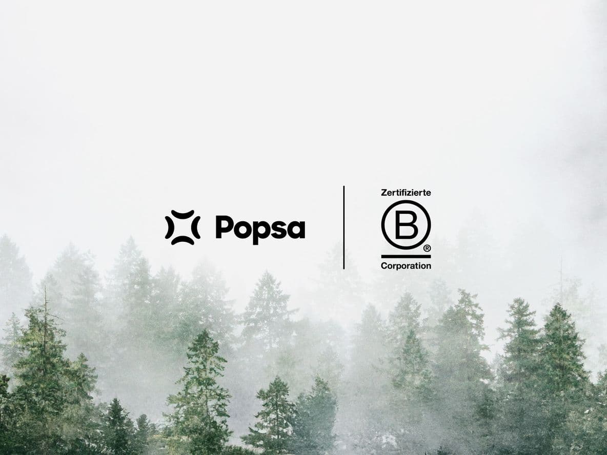 Popsa ist jetzt ein zertifiziertes B Corp-Unternehmen: Was das bedeutet und warum es wichtig ist