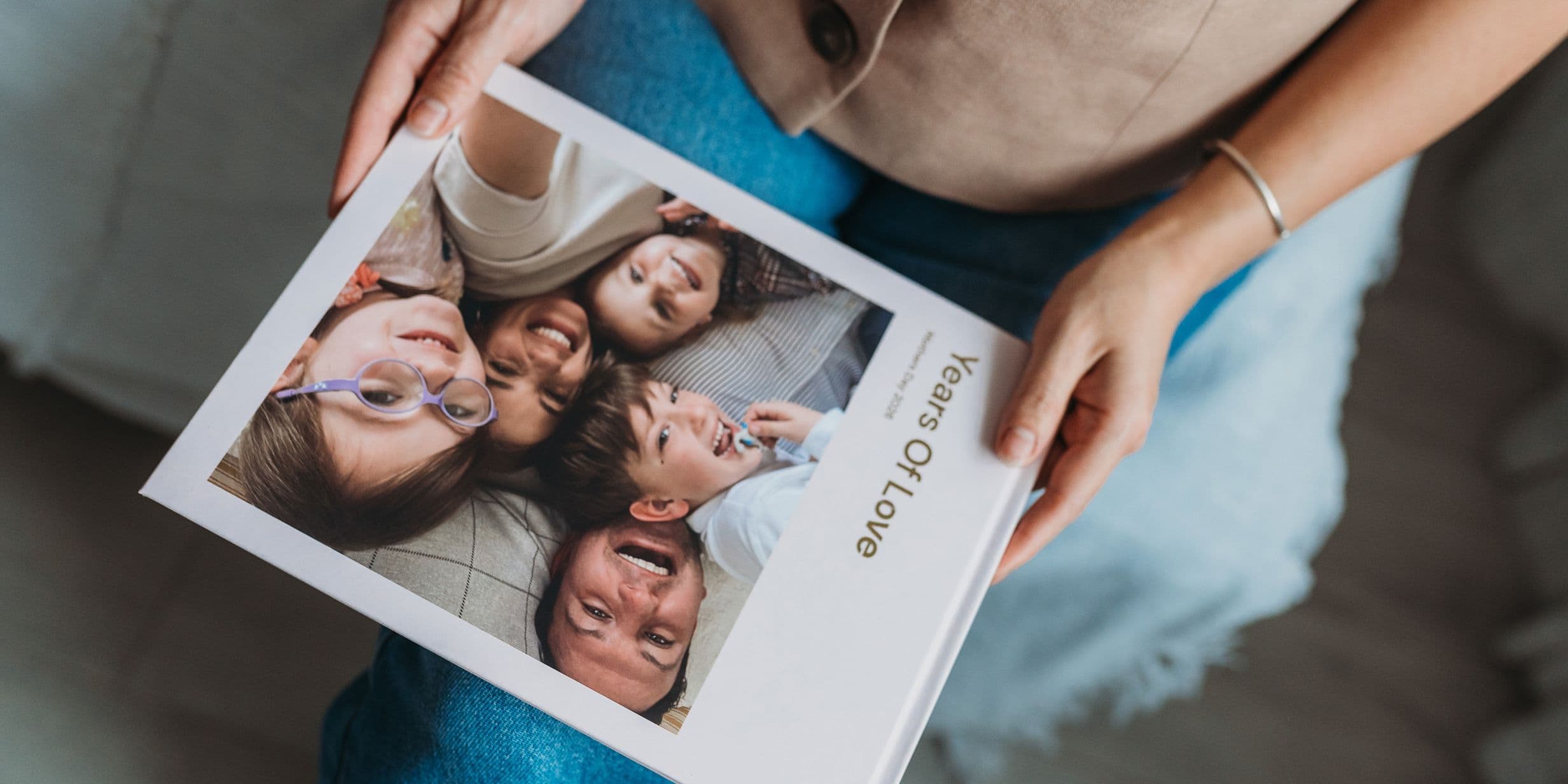 Personalised mother's day photo book