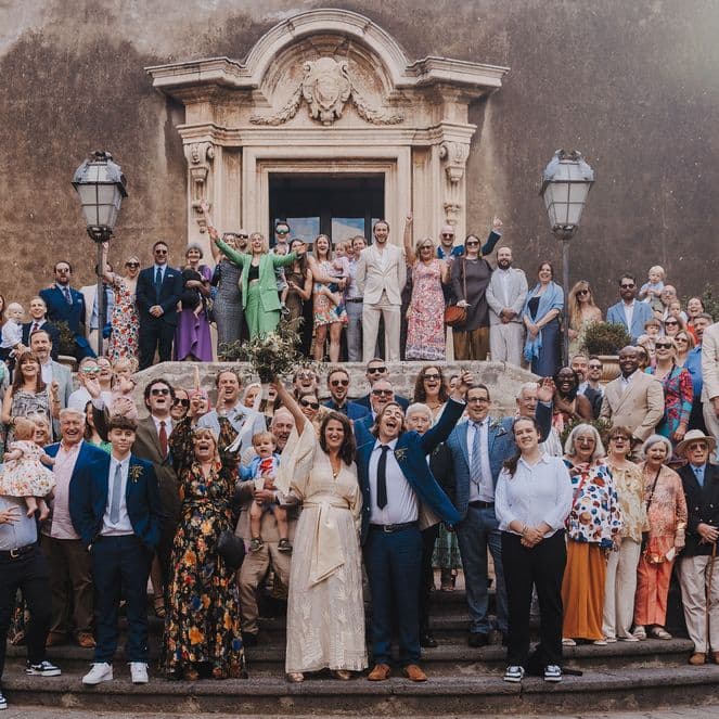 The one traditional wedding photo I realised I needed