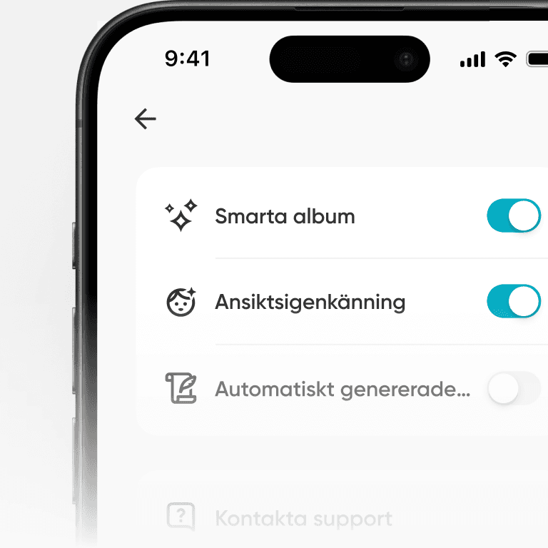 Enkla inställningar