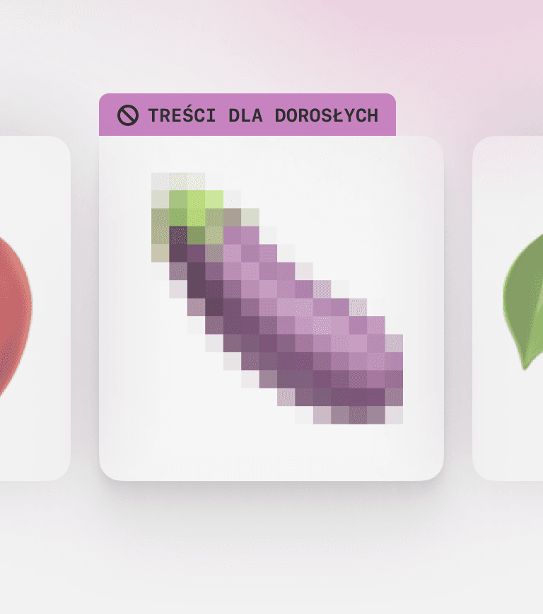 Filtry niestosownych zdjęć