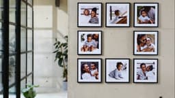 Vierkante fototegels